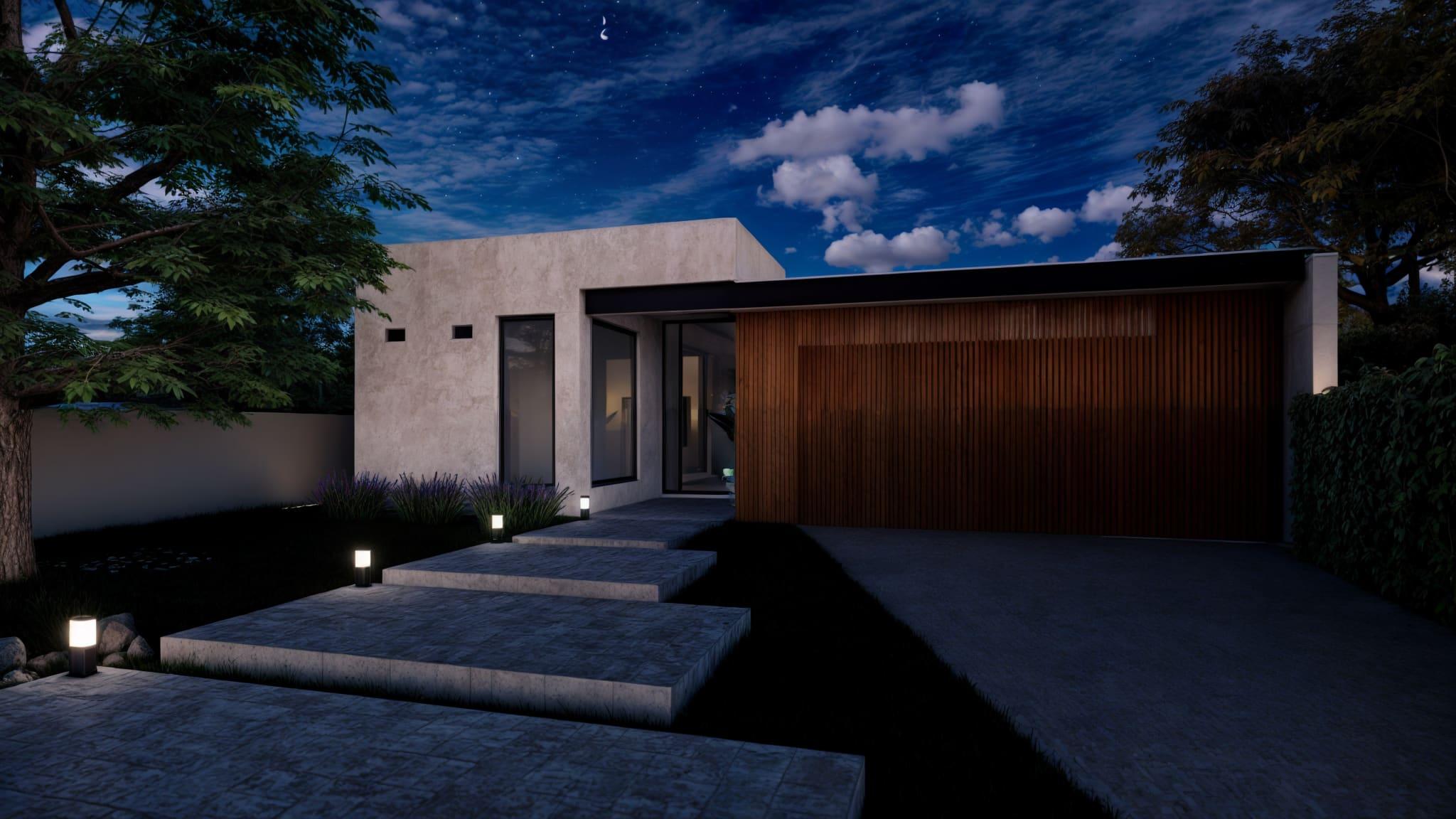 Visualizacion 3d proyecto: BlackRock House