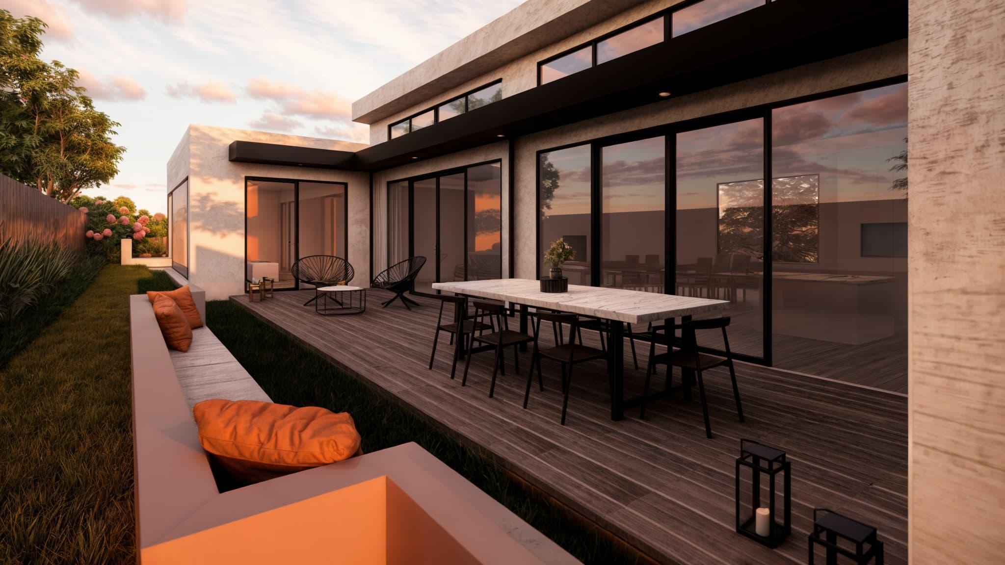 Visualizacion 3d proyecto: BlackRock House