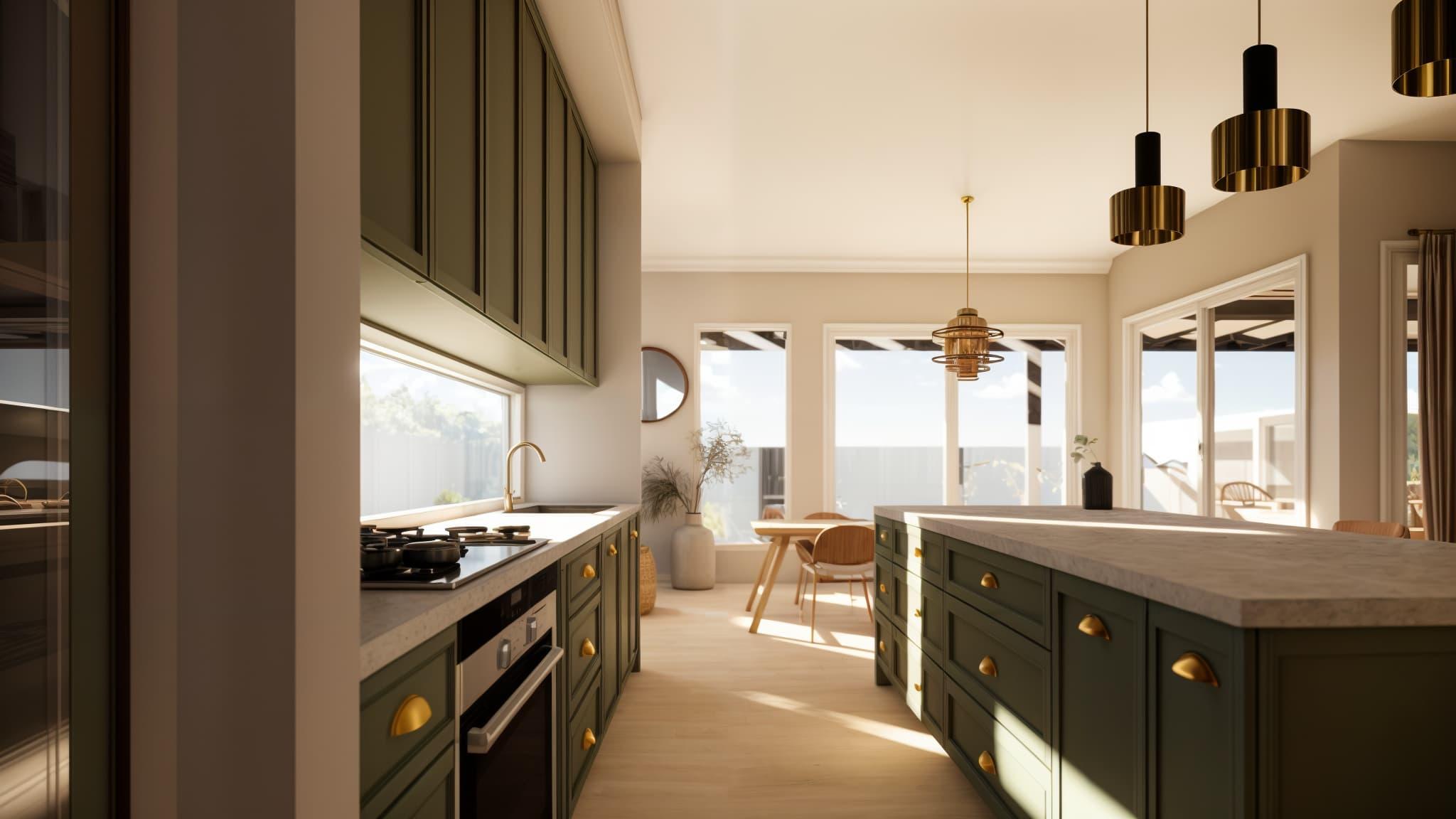 Visualizacion 3d proyecto: Carnegie House